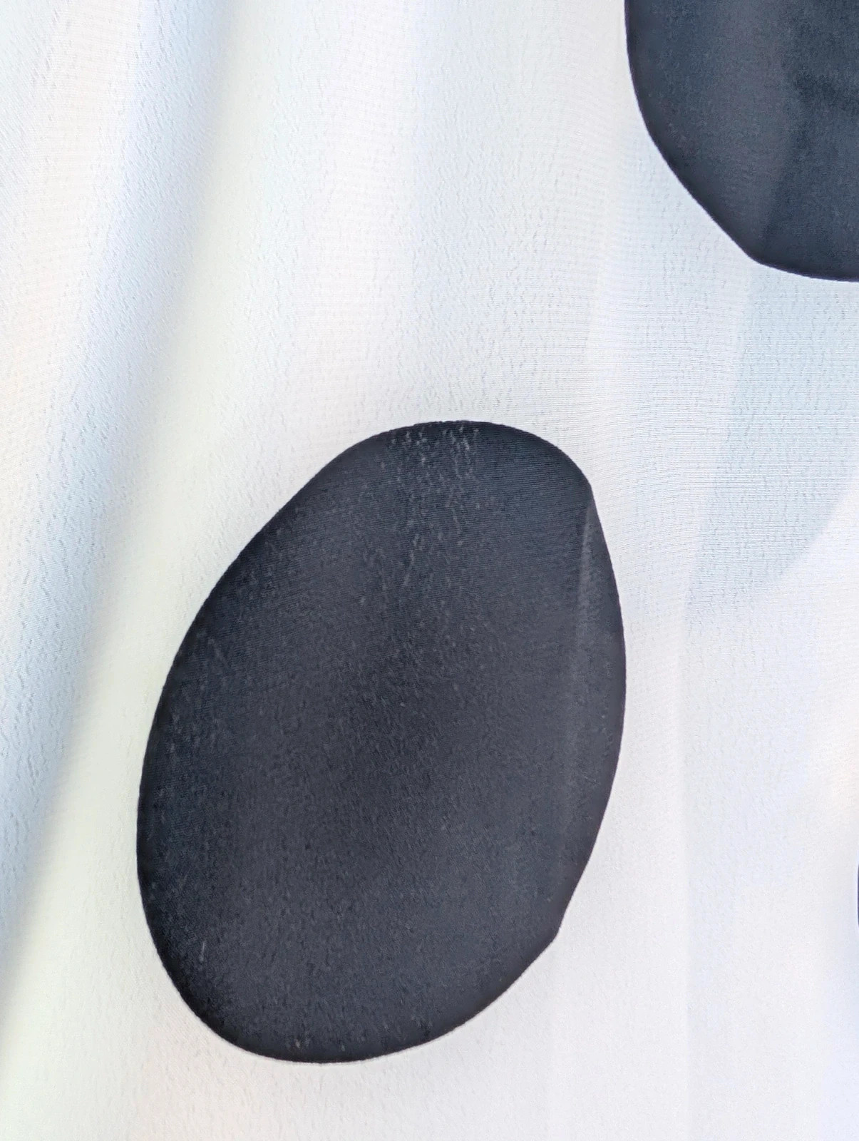 Wallis Petite Black & White Polka Dot Midi Dress UK 14 Retro Monochrome Tea Dress - Image 5